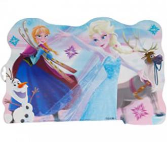 Mantel Individual Disney 3D Frozen-Multicolor