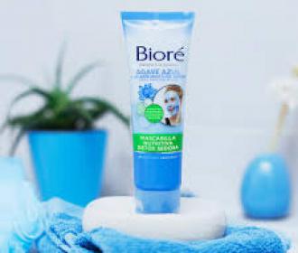 Mascarilla Biore agave azul detox sedosa 110gr