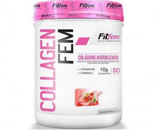 Collagen Fem 500gr Fitfem Colágeno Hidrolizado + TOMATODO DE REGALO