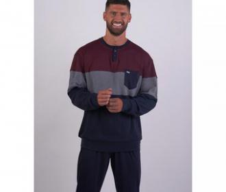 Pijama Caballero Kayser 67.1107 Azul OI20.